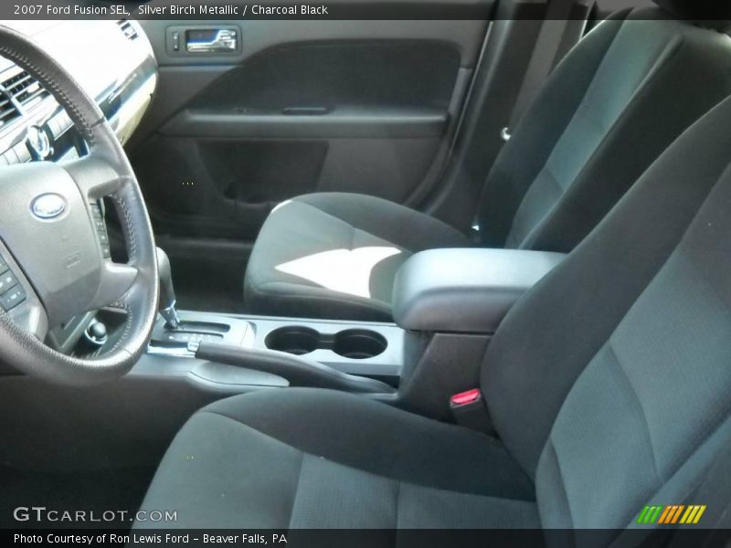 Silver Birch Metallic / Charcoal Black 2007 Ford Fusion SEL
