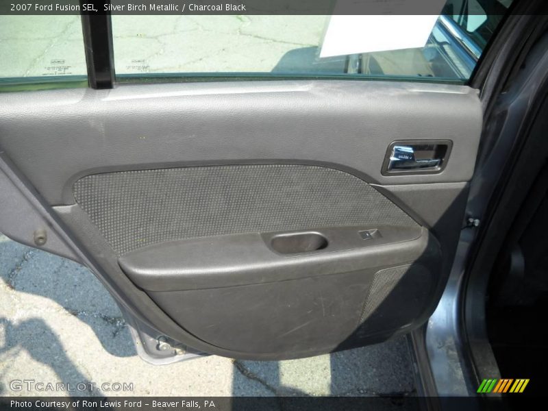 Silver Birch Metallic / Charcoal Black 2007 Ford Fusion SEL