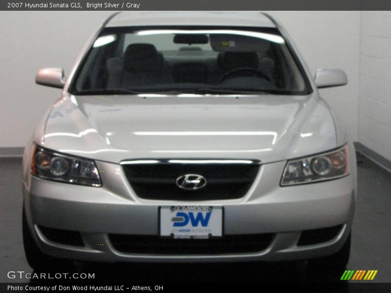 Bright Silver / Gray 2007 Hyundai Sonata GLS