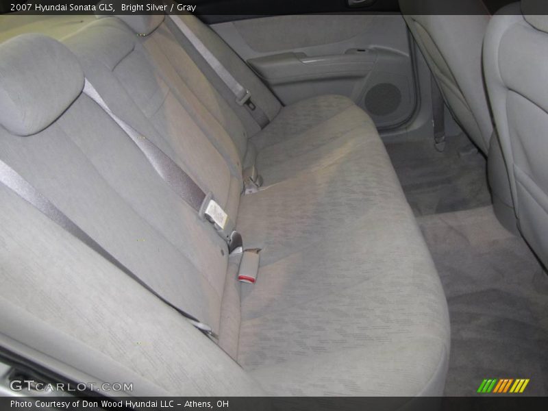 Bright Silver / Gray 2007 Hyundai Sonata GLS