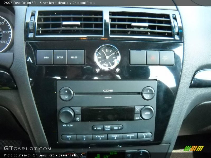 Silver Birch Metallic / Charcoal Black 2007 Ford Fusion SEL