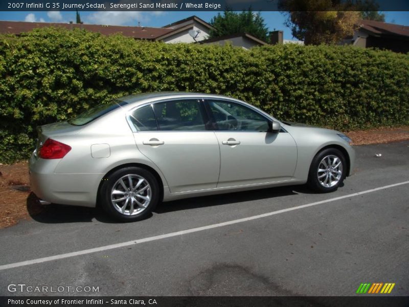 Serengeti Sand Metallic / Wheat Beige 2007 Infiniti G 35 Journey Sedan
