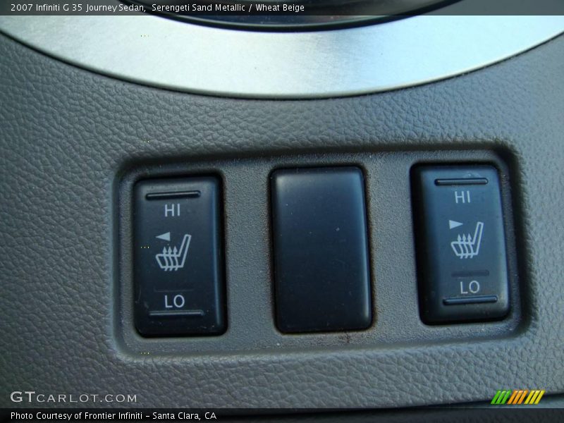 Serengeti Sand Metallic / Wheat Beige 2007 Infiniti G 35 Journey Sedan
