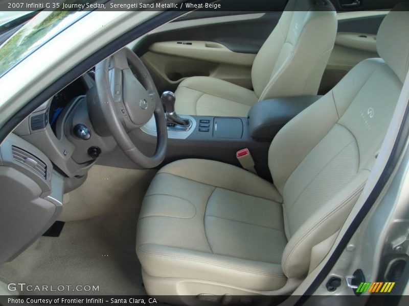 Serengeti Sand Metallic / Wheat Beige 2007 Infiniti G 35 Journey Sedan