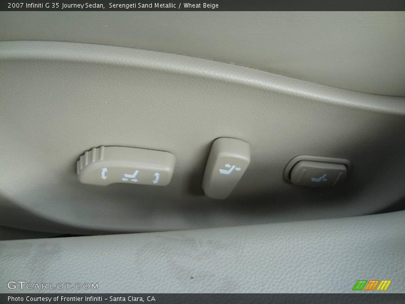 Serengeti Sand Metallic / Wheat Beige 2007 Infiniti G 35 Journey Sedan