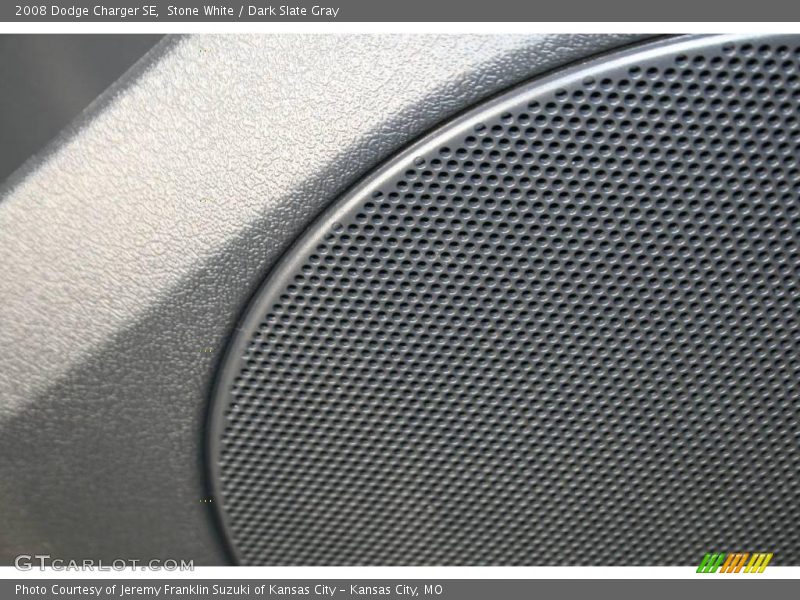 Stone White / Dark Slate Gray 2008 Dodge Charger SE