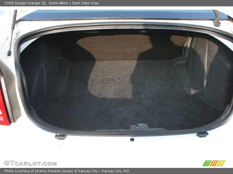 Stone White / Dark Slate Gray 2008 Dodge Charger SE