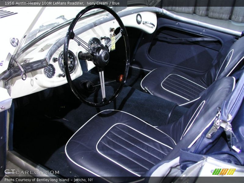 Blue Interior - 1956 100M LeMans Roadster 