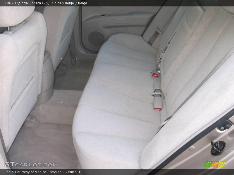 Golden Beige / Beige 2007 Hyundai Sonata GLS