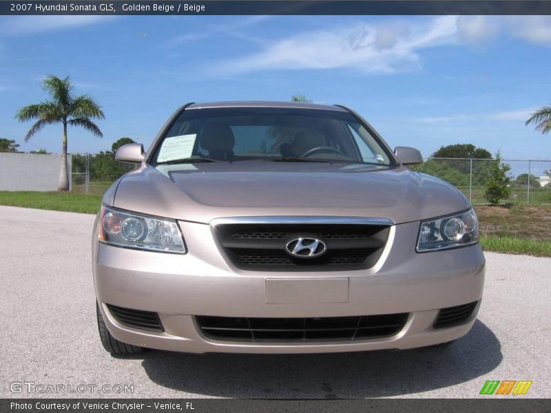 Golden Beige / Beige 2007 Hyundai Sonata GLS