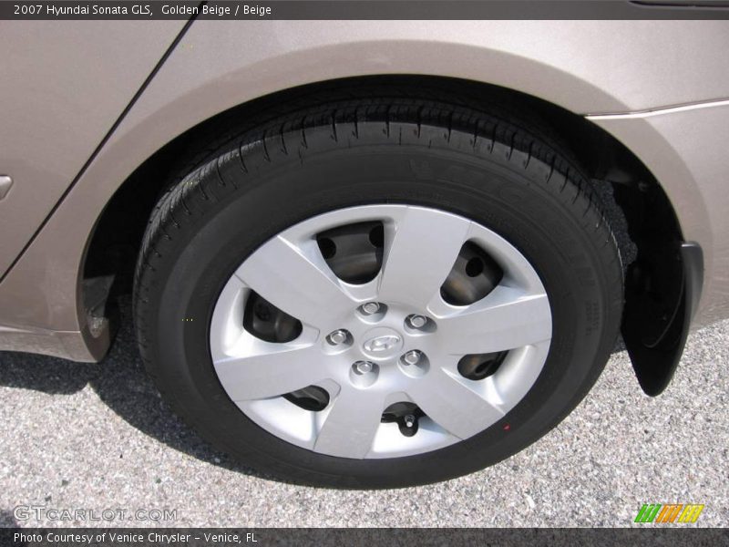 Golden Beige / Beige 2007 Hyundai Sonata GLS