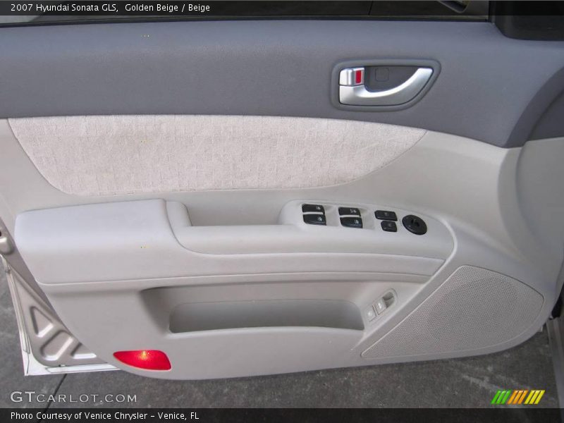 Golden Beige / Beige 2007 Hyundai Sonata GLS