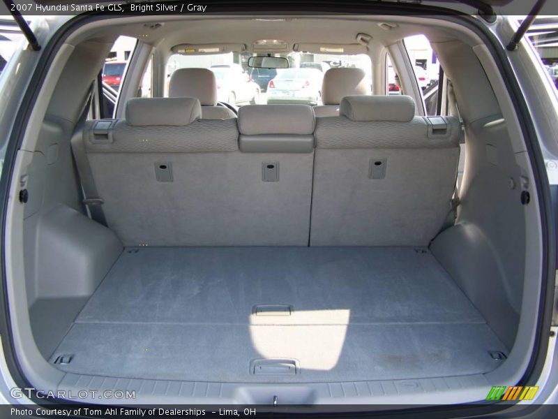 Bright Silver / Gray 2007 Hyundai Santa Fe GLS