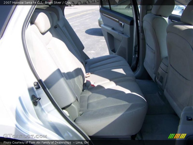 Bright Silver / Gray 2007 Hyundai Santa Fe GLS