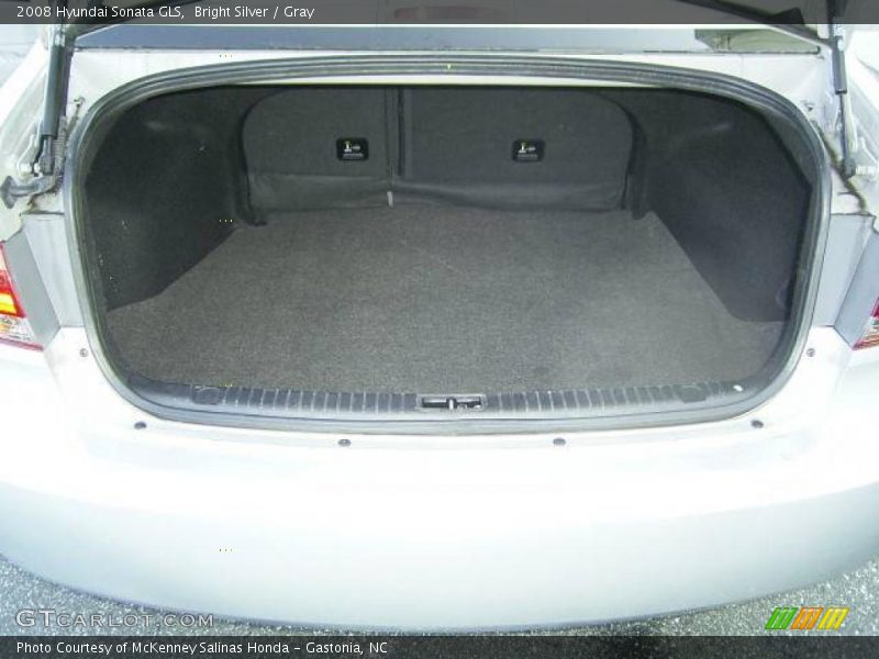 Bright Silver / Gray 2008 Hyundai Sonata GLS