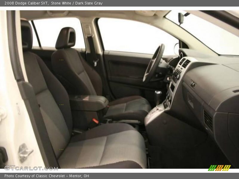 Stone White / Dark Slate Gray 2008 Dodge Caliber SXT