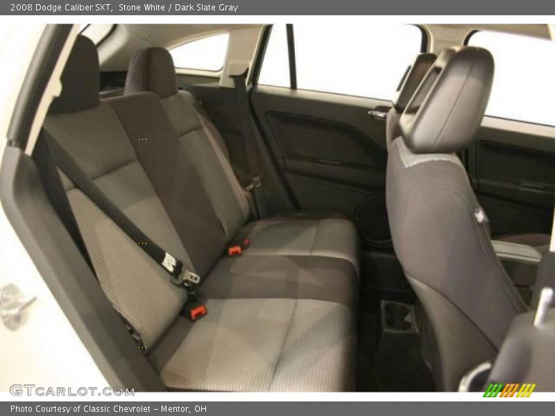 Stone White / Dark Slate Gray 2008 Dodge Caliber SXT