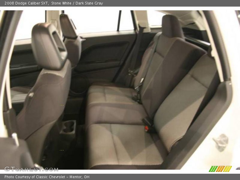 Stone White / Dark Slate Gray 2008 Dodge Caliber SXT