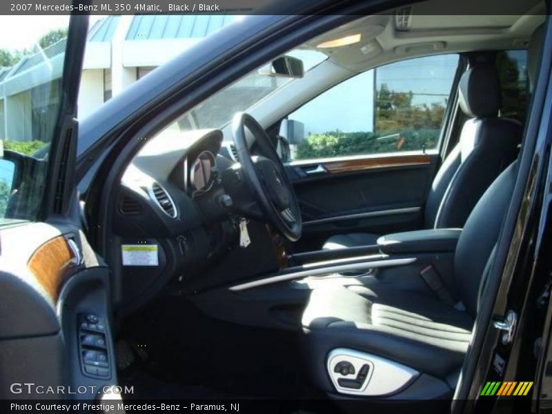 Black / Black 2007 Mercedes-Benz ML 350 4Matic