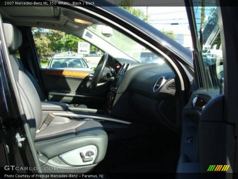 Black / Black 2007 Mercedes-Benz ML 350 4Matic