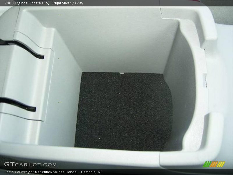 Bright Silver / Gray 2008 Hyundai Sonata GLS