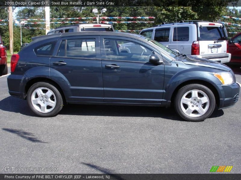 Steel Blue Metallic / Dark Slate Gray 2008 Dodge Caliber SXT