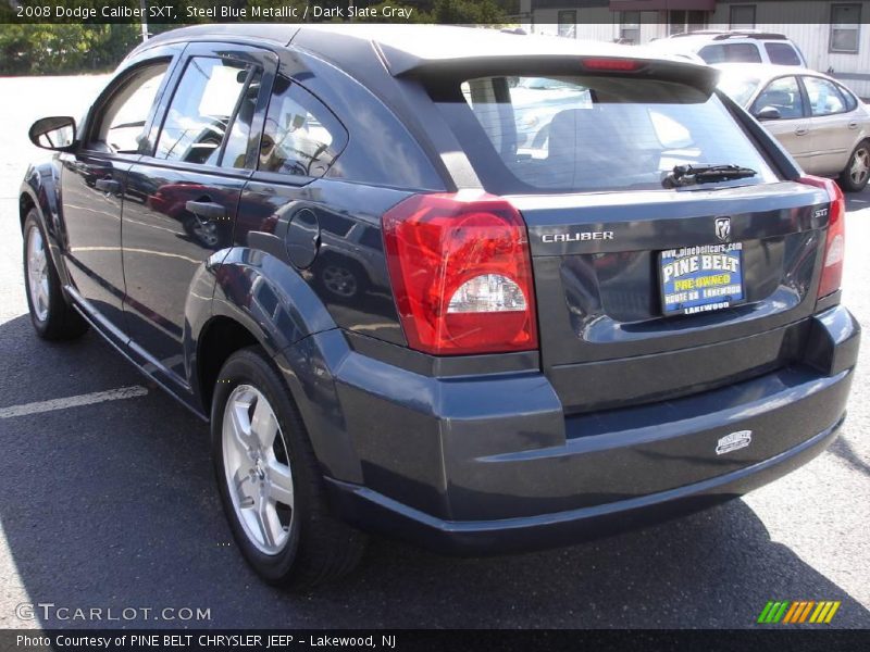 Steel Blue Metallic / Dark Slate Gray 2008 Dodge Caliber SXT