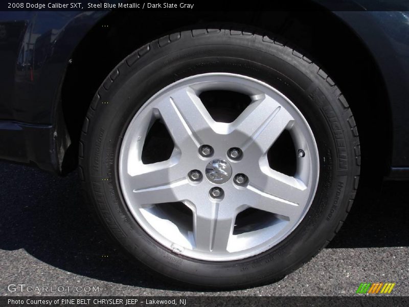 Steel Blue Metallic / Dark Slate Gray 2008 Dodge Caliber SXT