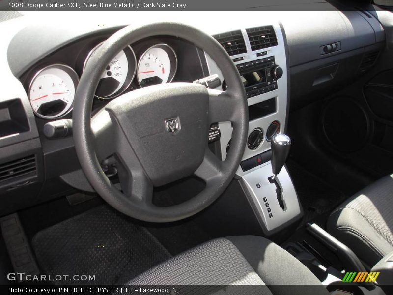 Steel Blue Metallic / Dark Slate Gray 2008 Dodge Caliber SXT