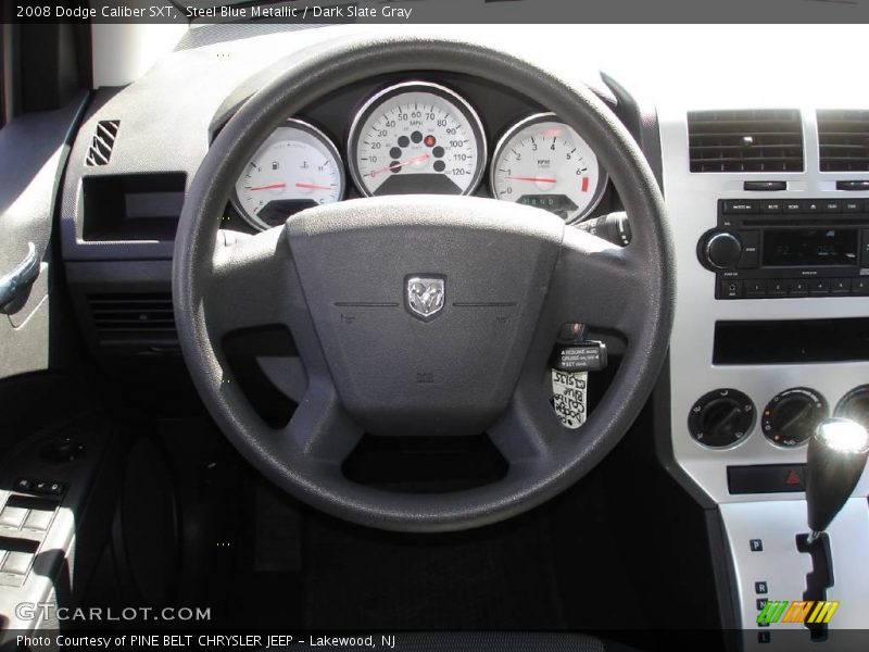 Steel Blue Metallic / Dark Slate Gray 2008 Dodge Caliber SXT