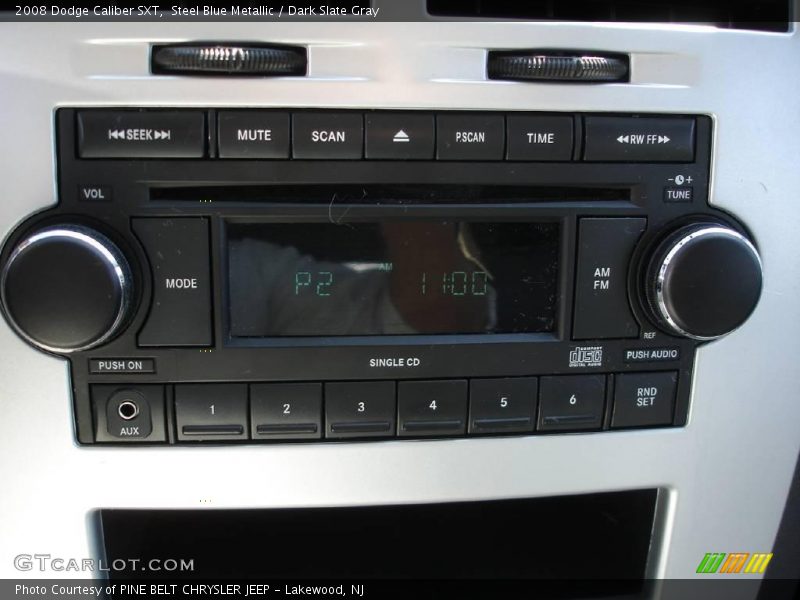 Steel Blue Metallic / Dark Slate Gray 2008 Dodge Caliber SXT