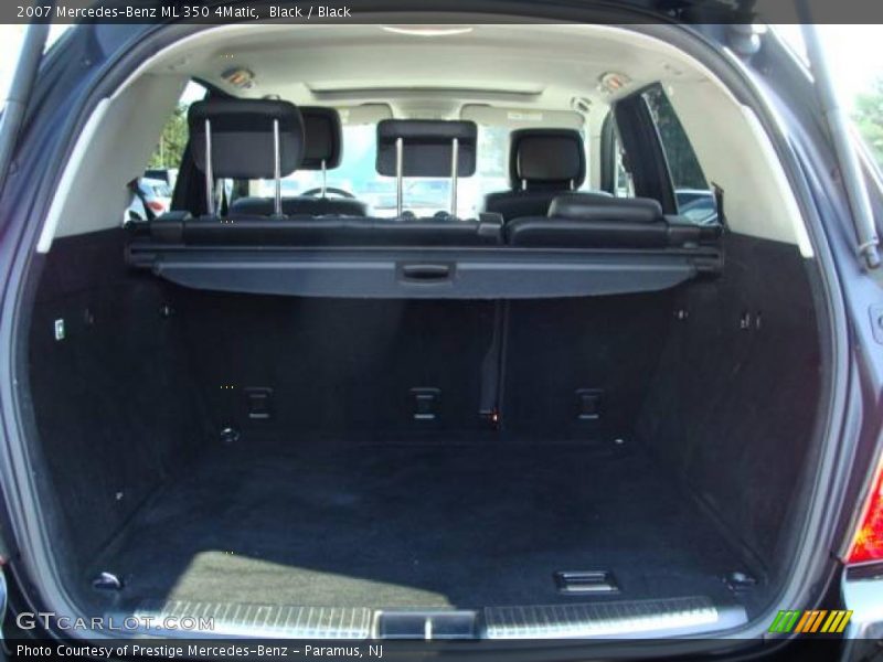Black / Black 2007 Mercedes-Benz ML 350 4Matic