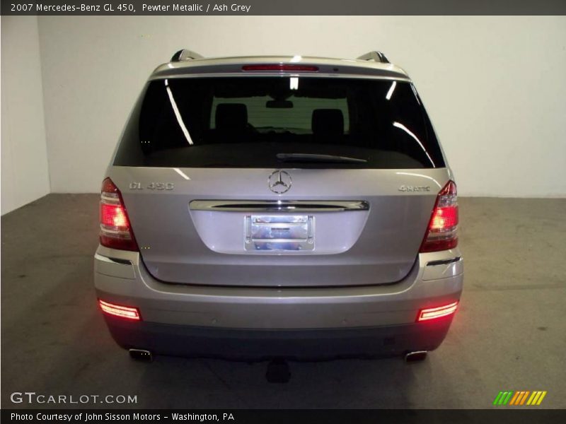 Pewter Metallic / Ash Grey 2007 Mercedes-Benz GL 450