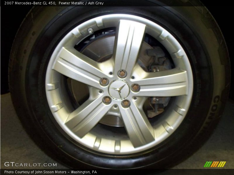 Pewter Metallic / Ash Grey 2007 Mercedes-Benz GL 450