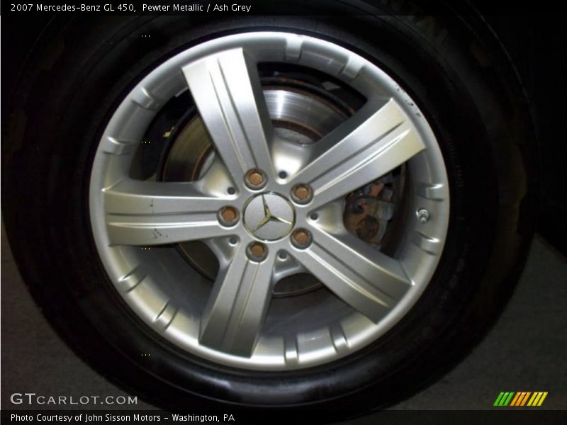 Pewter Metallic / Ash Grey 2007 Mercedes-Benz GL 450