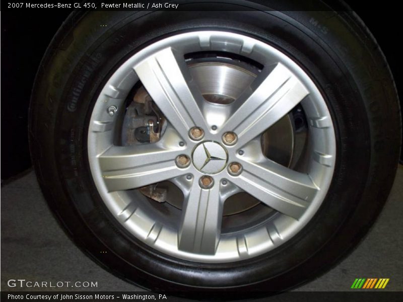 Pewter Metallic / Ash Grey 2007 Mercedes-Benz GL 450