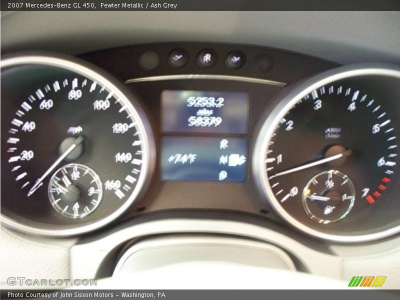 Pewter Metallic / Ash Grey 2007 Mercedes-Benz GL 450
