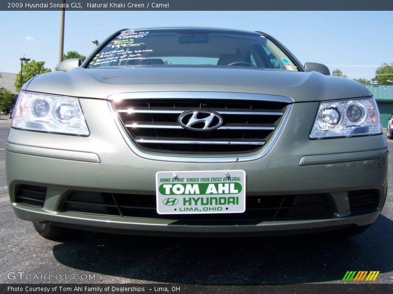 Natural Khaki Green / Camel 2009 Hyundai Sonata GLS