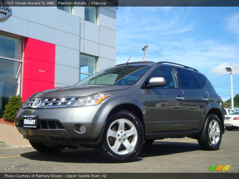 Platinum Metallic / Charcoal 2005 Nissan Murano SL AWD