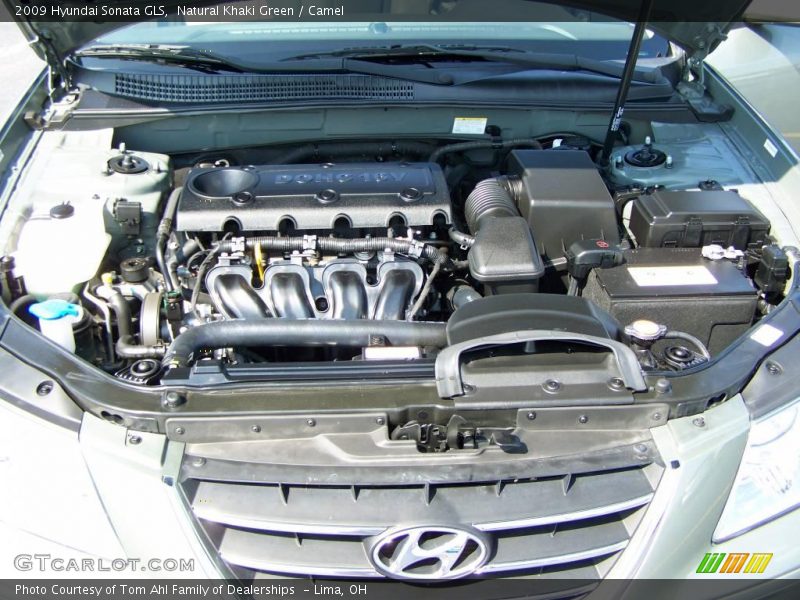 Natural Khaki Green / Camel 2009 Hyundai Sonata GLS