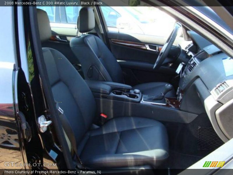 Black / Black 2008 Mercedes-Benz C 300 4Matic Luxury