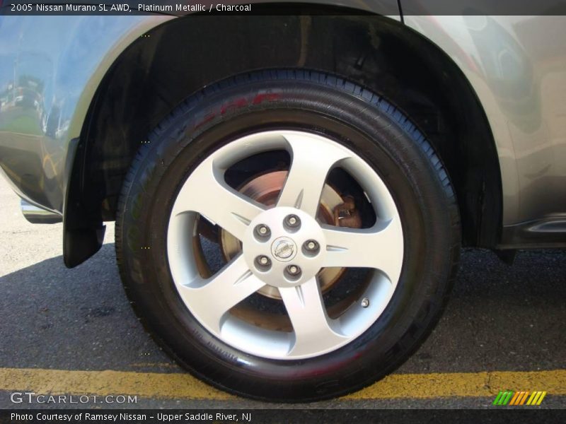 Platinum Metallic / Charcoal 2005 Nissan Murano SL AWD