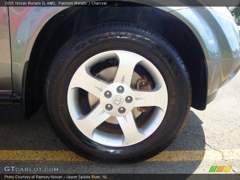 Platinum Metallic / Charcoal 2005 Nissan Murano SL AWD