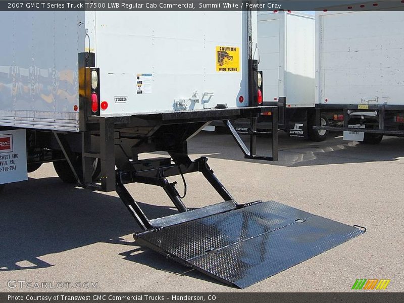 Summit White / Pewter Gray 2007 GMC T Series Truck T7500 LWB Regular Cab Commercial