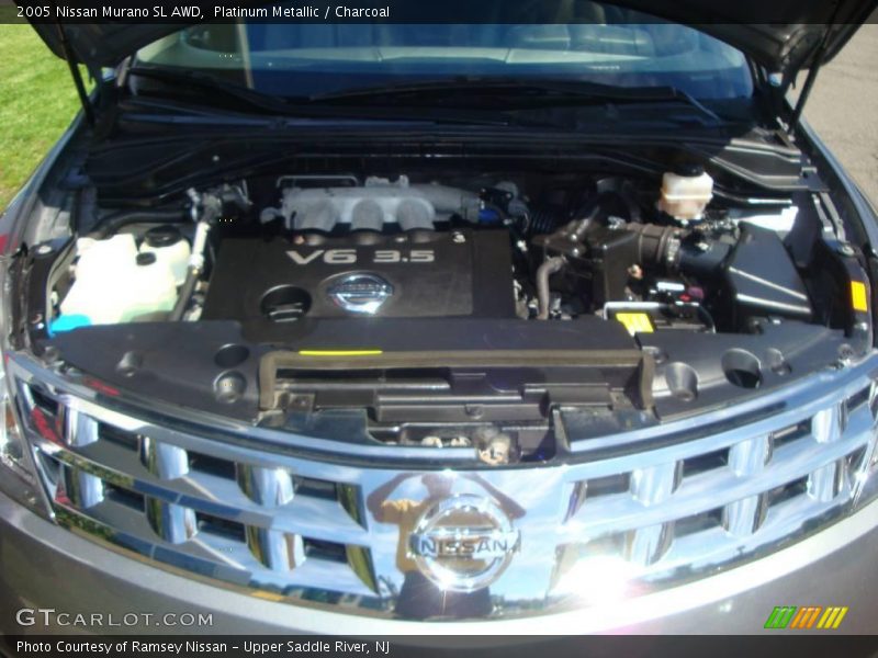 Platinum Metallic / Charcoal 2005 Nissan Murano SL AWD