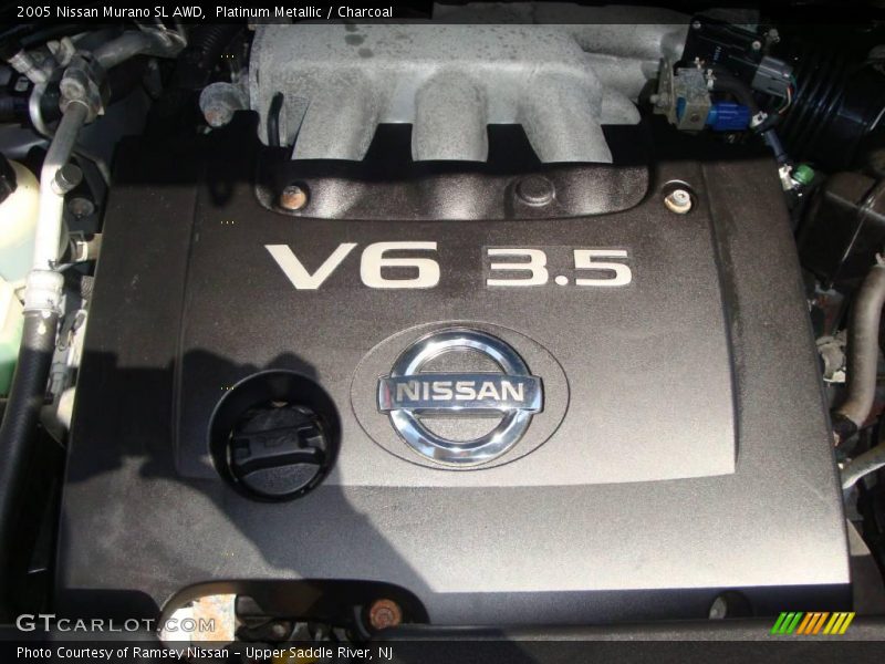 Platinum Metallic / Charcoal 2005 Nissan Murano SL AWD