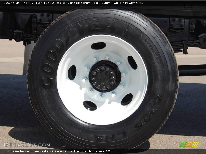 Summit White / Pewter Gray 2007 GMC T Series Truck T7500 LWB Regular Cab Commercial