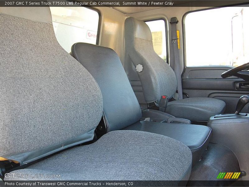 Summit White / Pewter Gray 2007 GMC T Series Truck T7500 LWB Regular Cab Commercial