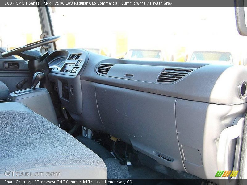 Summit White / Pewter Gray 2007 GMC T Series Truck T7500 LWB Regular Cab Commercial
