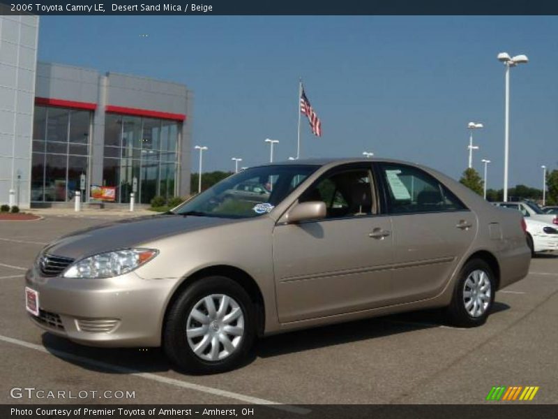 Desert Sand Mica / Beige 2006 Toyota Camry LE